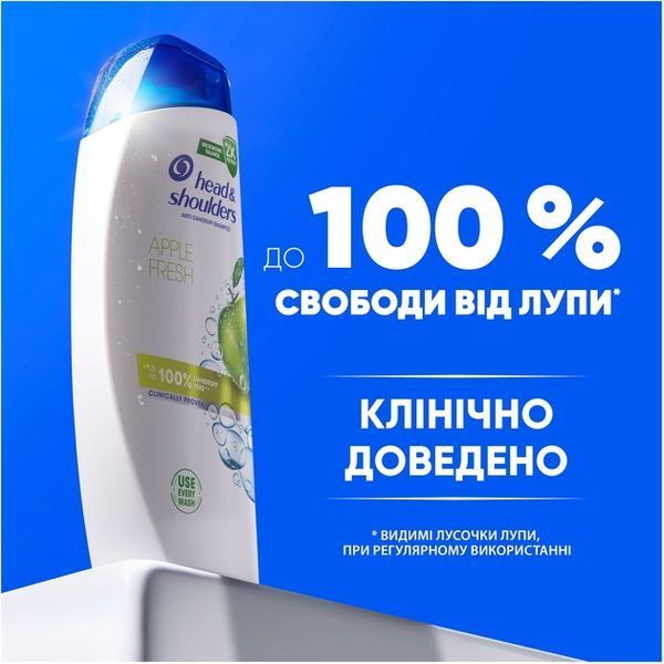 Шампунь Head & Shoulders Проти лупи Яблучна свіжість 800 мл для всіх типів волосся 00000000765 фото