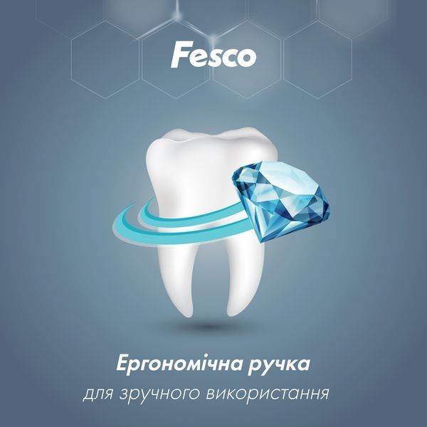 Зубна щітка Fesco Black and White Series Soft для дорослих чорна м'яка 00000002252 фото