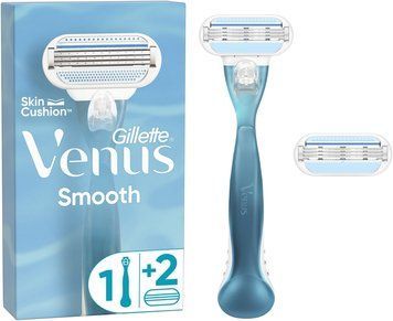 Бритва Gillette Venus Smooth з 2 змінними картриджами для жінок 00000003267 фото