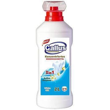 Гель для прання Gallus White 2 л для всіх видів білизни 57 циклів прання 00000003774 фото