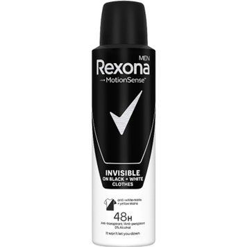 Антиперспірант Rexona Men Невидимий на чорному та білому одязі 150 мл за кращою ціною! 00000001942 фото
