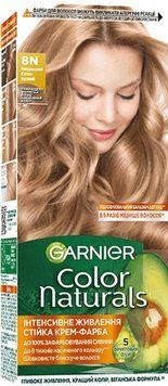 Стійка фарба для волосся Garnier Color Naturals 8N Натуральний світло-русявий 112 мл 00000000448 фото