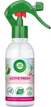 Освіжувач повітря Air Wick Active Fresh Свіжа роса та білий жасмин 237 мл 00000001275 фото