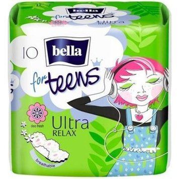 Гігієнічні прокладки Bella for Teens Ultra Relax 10 шт для комфортного використання 00000002369 фото
