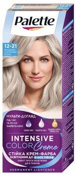 Palette ICC 12-21 Холодний платиновий блонд крем-фарба 110 мл для стійкого зафарбовування сивини 00000000337 фото