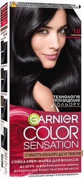 Фарба для волосся Garnier Color Sensation 1.0 Ультрачорний 110 мл від L'oreal 00000000497 фото