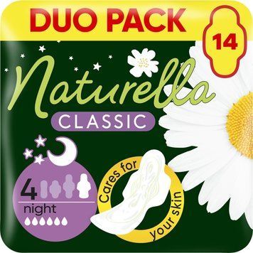 Гігієнічні прокладки Naturella Classic Night 14 шт з ароматом для комфортного сну 00000002420 фото